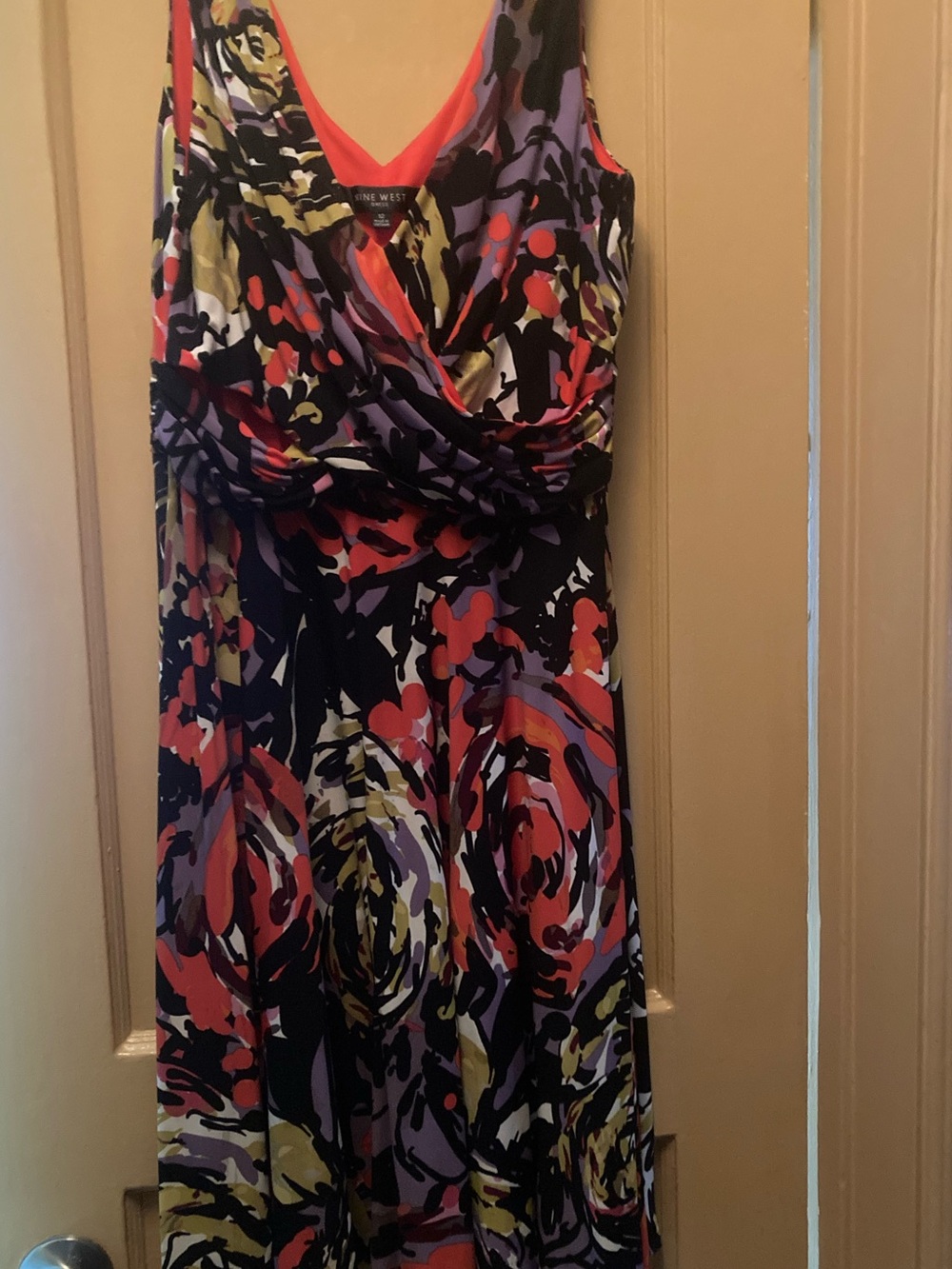 Dress, multicolor, 12, Nine West